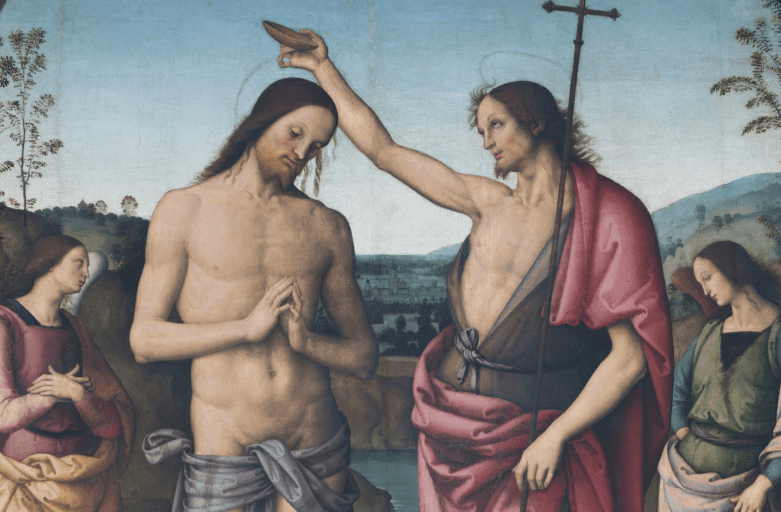 Il Battesimo di Cristo nella Cattedrale dei Santi Gervasio e Protasio