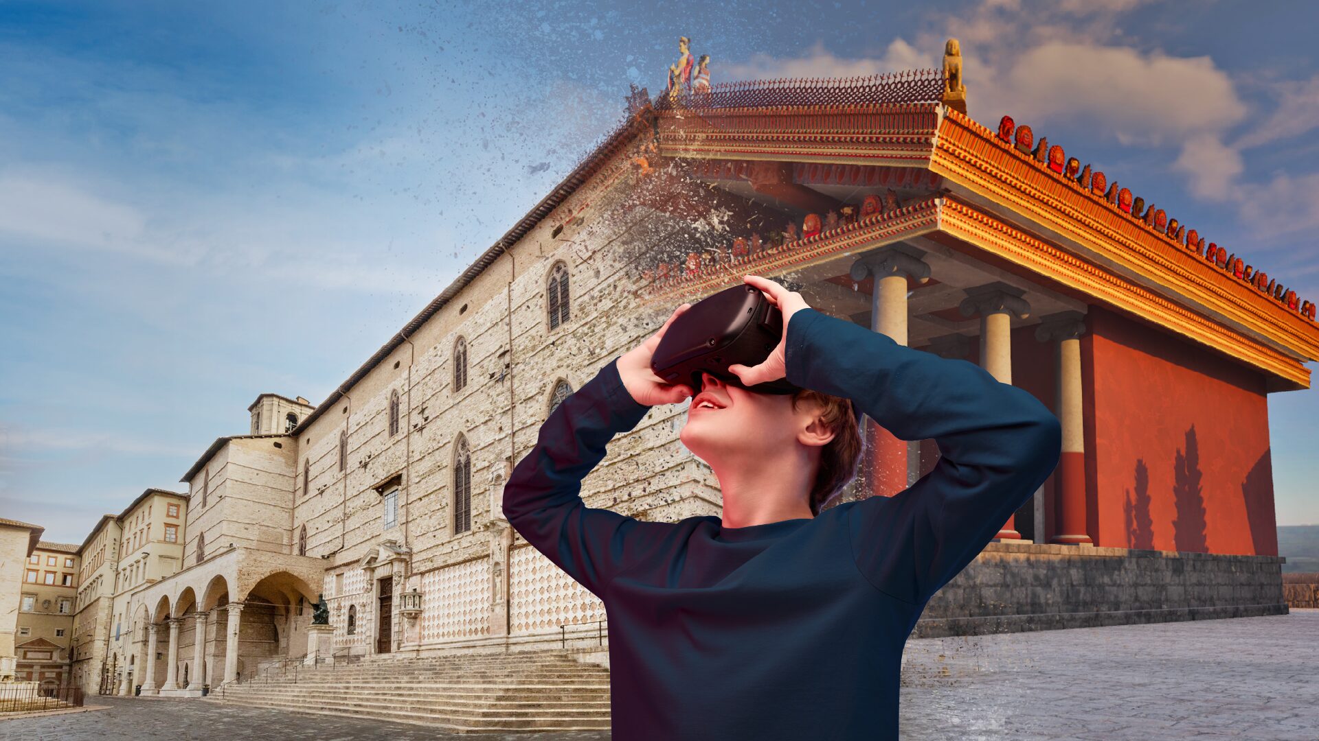 Isola San Lorenzo: un viaggio immersivo tra reale e virtuale, alla scoperta di venticinque secoli di storia a Perugia